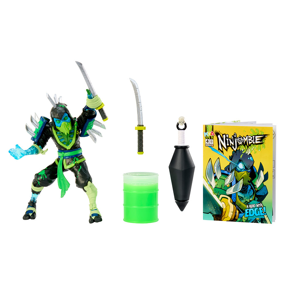 MGA Ninjombie Sword Lord Action Figure with Slime