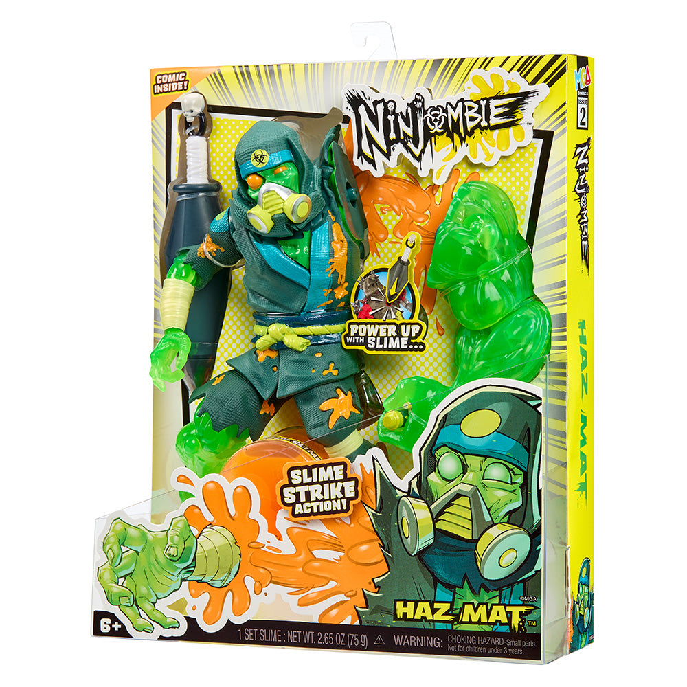 Ninjombie Haz Mat Action Figure with Slime