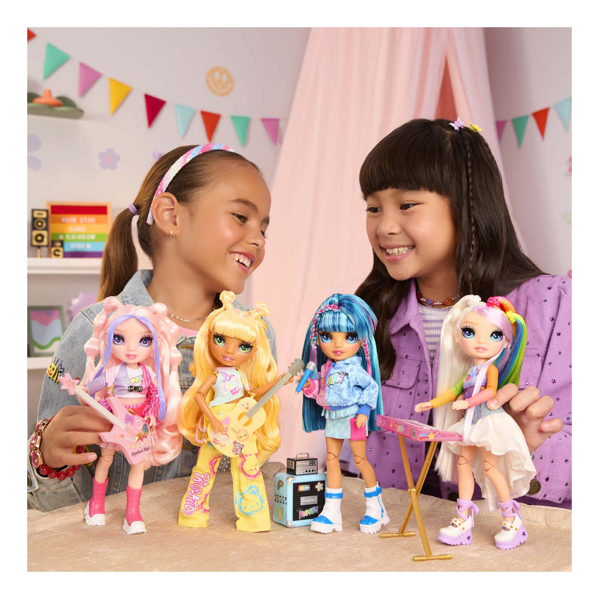 Rainbow High Jr High Rockband Amaya Fashion Doll with Keyboard