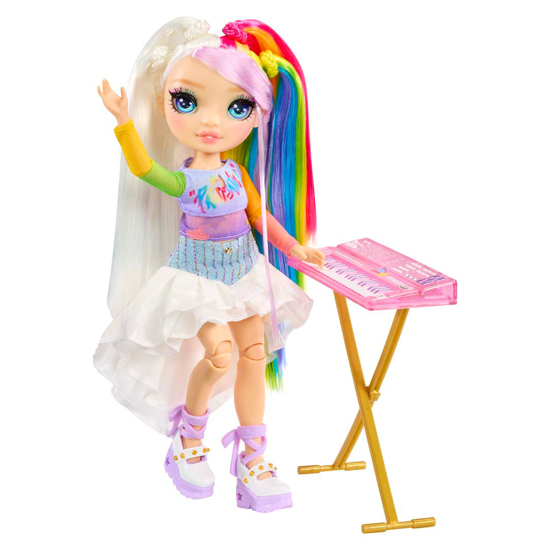 Rainbow High Jr High Rockband Amaya Fashion Doll with Keyboard