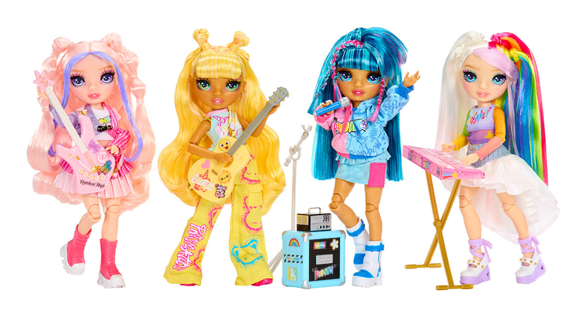 Rainbow High Jr High Rockband Amaya Fashion Doll with Keyboard