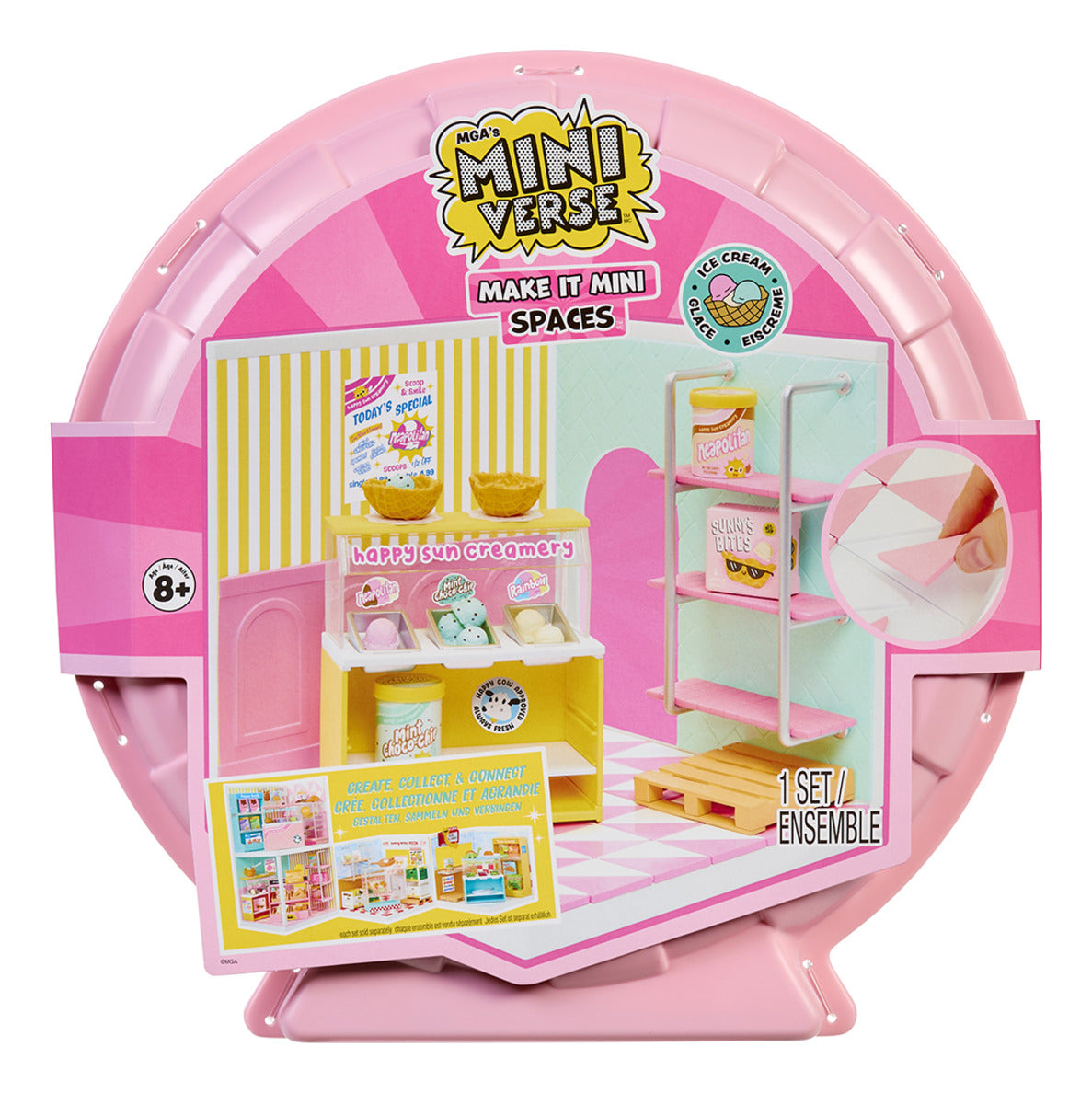 MGA's Miniverse Make It Mini Spaces Ice Cream Shop Starter Pack