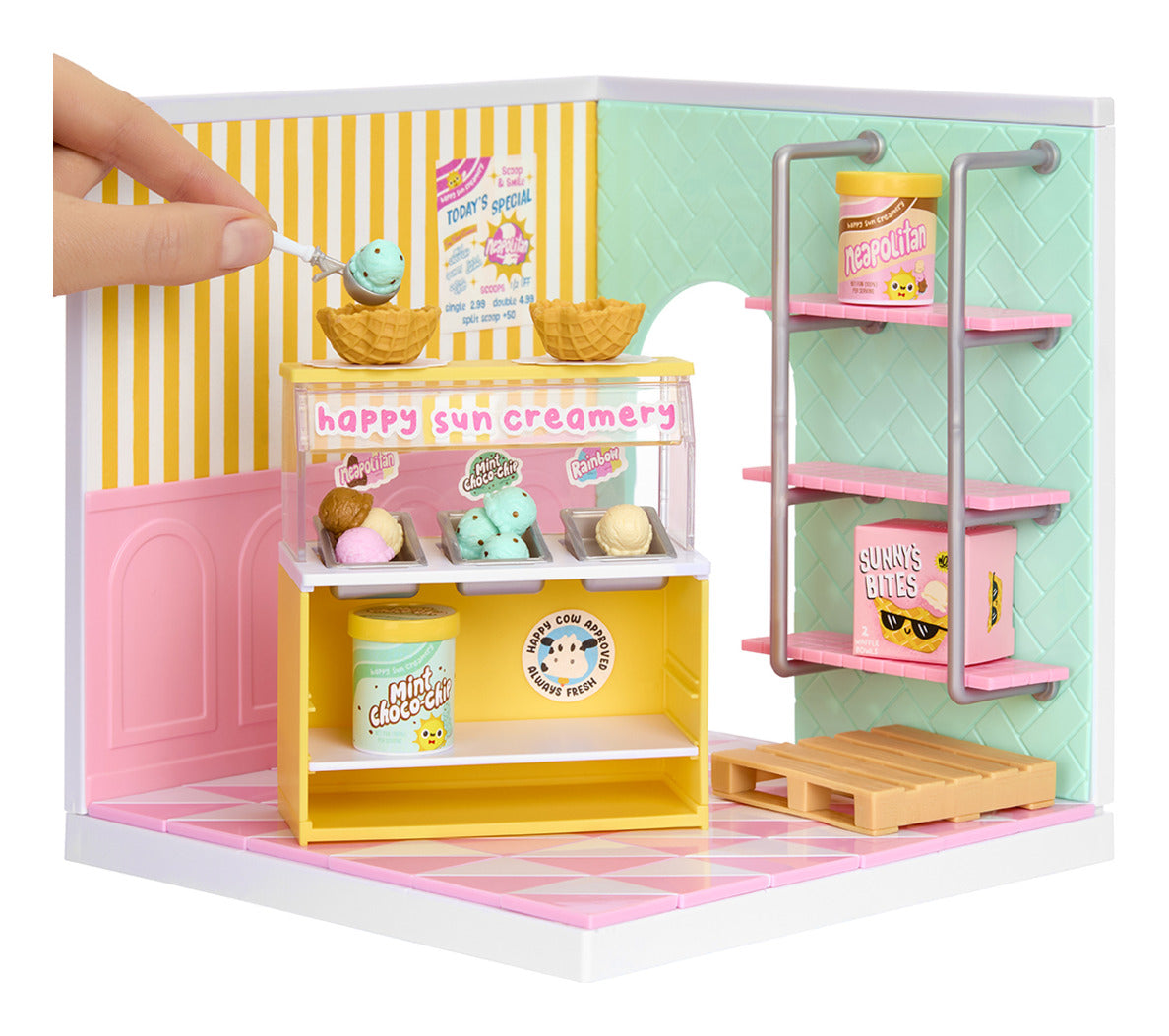 MGA's Miniverse Make It Mini Spaces Ice Cream Shop Starter Pack
