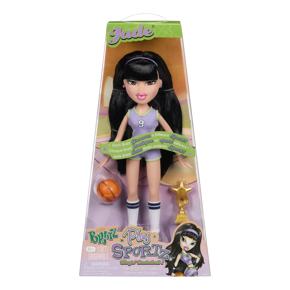 Bratz Play Sportz Jade Basketball Fashion Doll