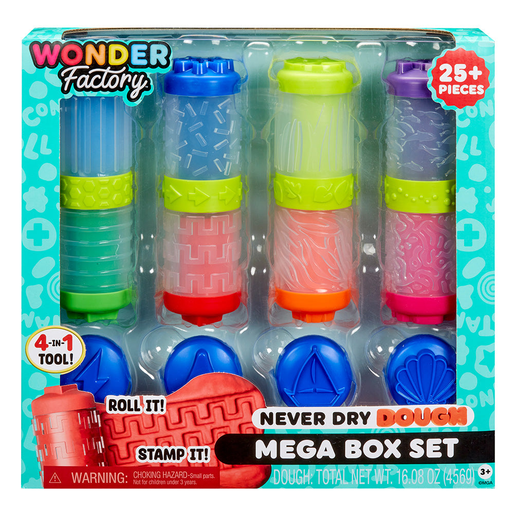 Wonder Factory Never Dry Dough Mega Box Set