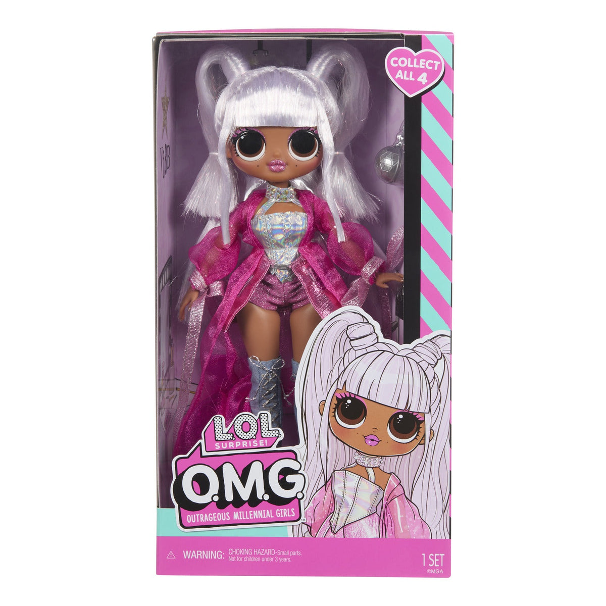 L.O.L. Surprise! O.M.G. Kitty Queen Fashion Doll