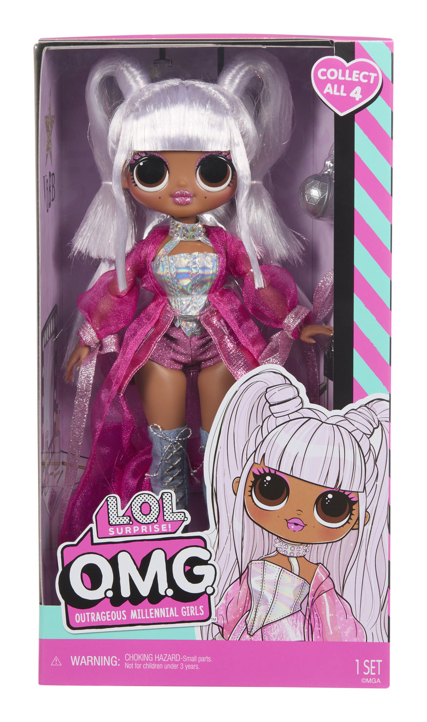 L.O.L. Surprise! O.M.G. Kitty Queen Fashion Doll