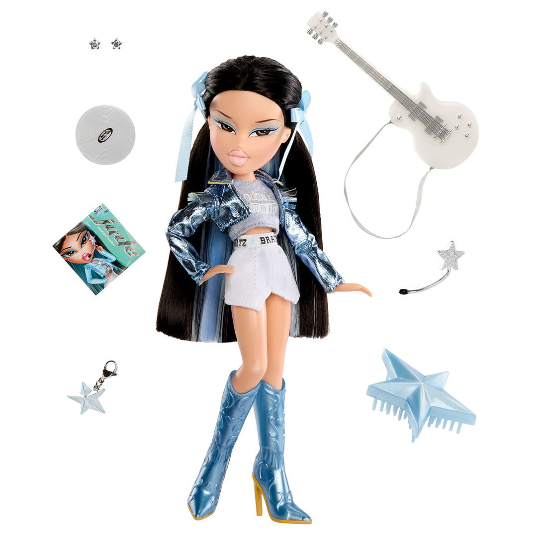 Bratz Pop Starz Jade Fashion Doll with Accessories and Charm