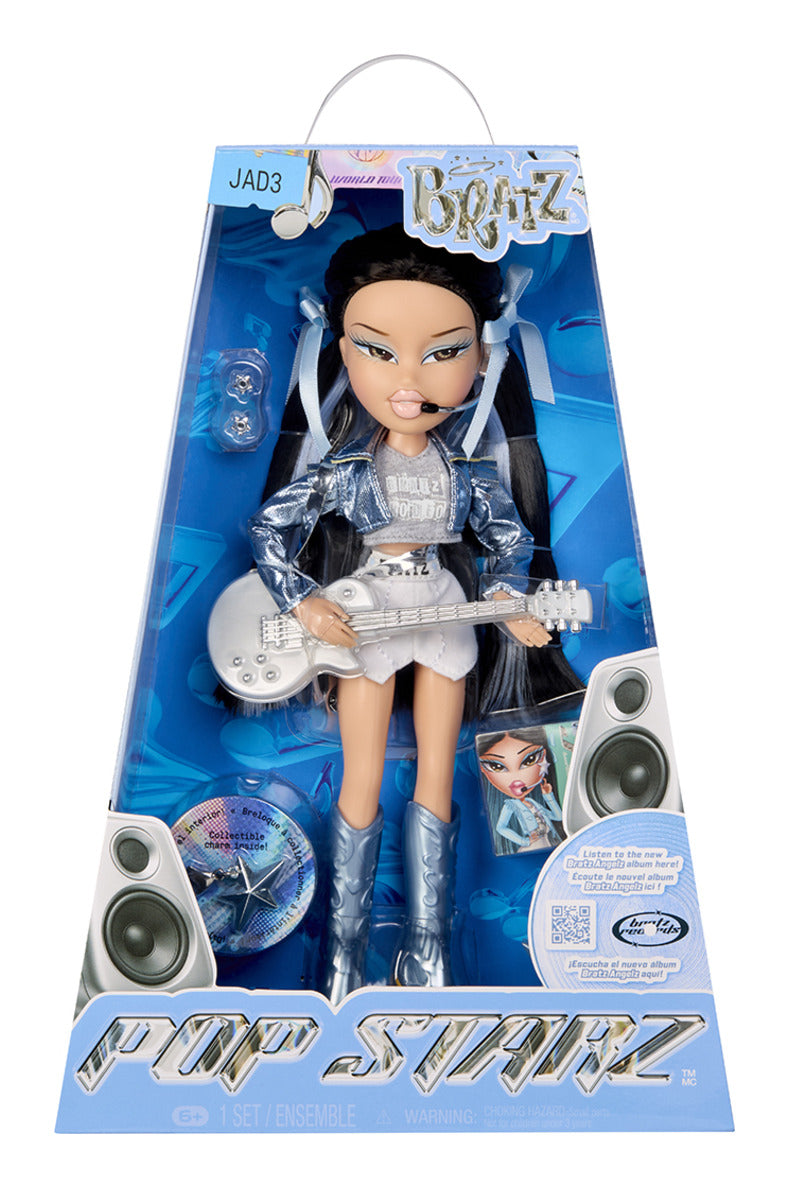 Bratz Pop Starz Jade Fashion Doll with Accessories and Charm