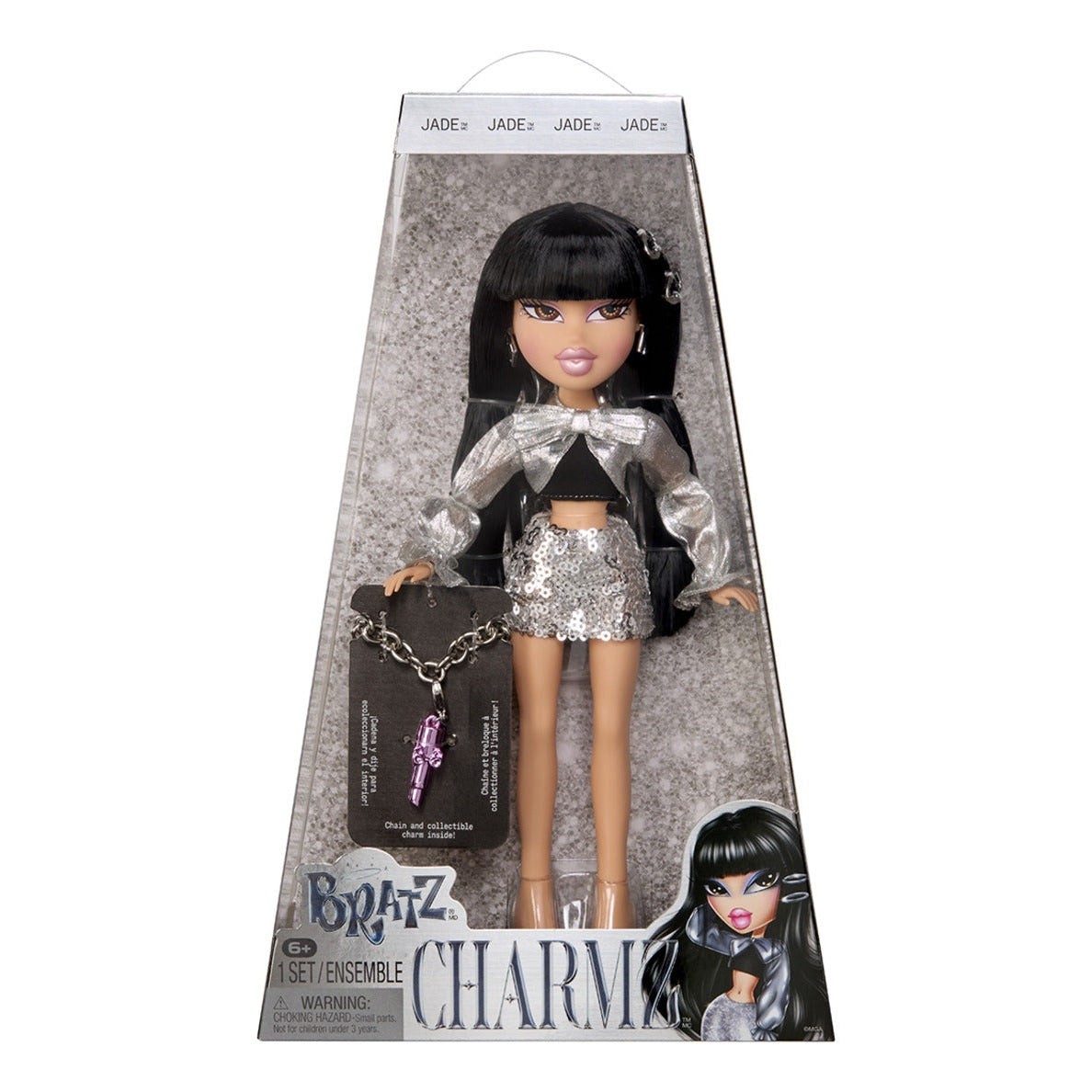 Bratz Charmz Jade Fashion Doll with Charm Bracelet