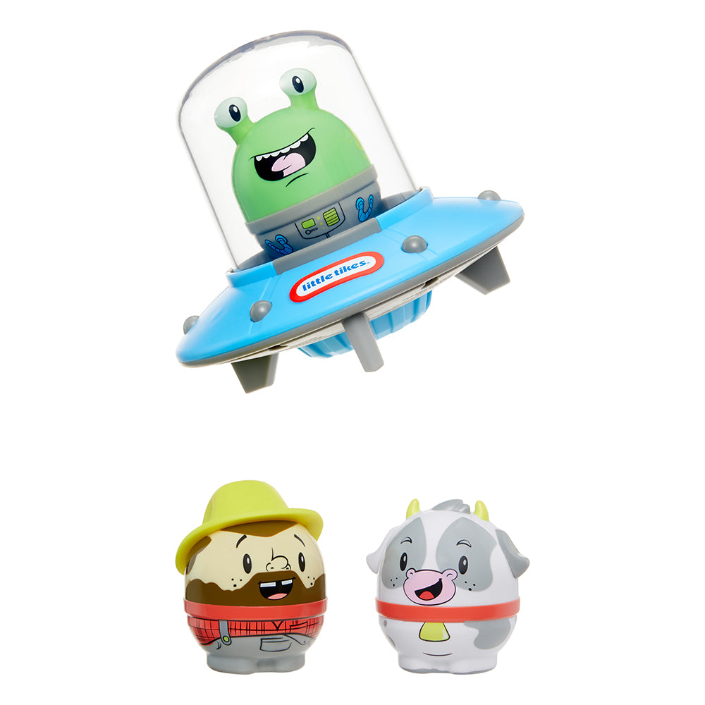 Little Tikes Toddle Tots Far Out Farm Playset with Spaceship and 3 Figures