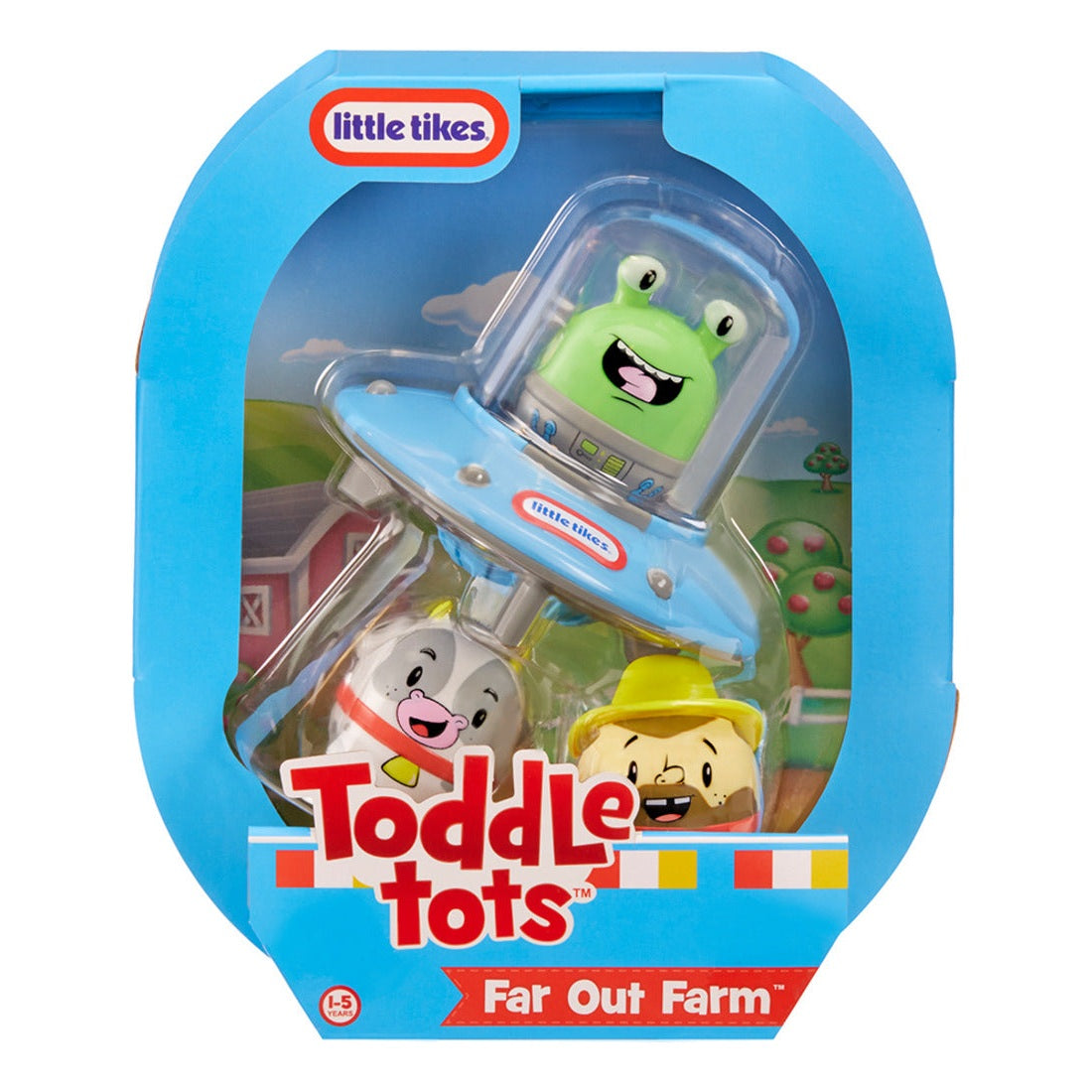 Little Tikes Toddle Tots Far Out Farm Playset with Spaceship and 3 Figures