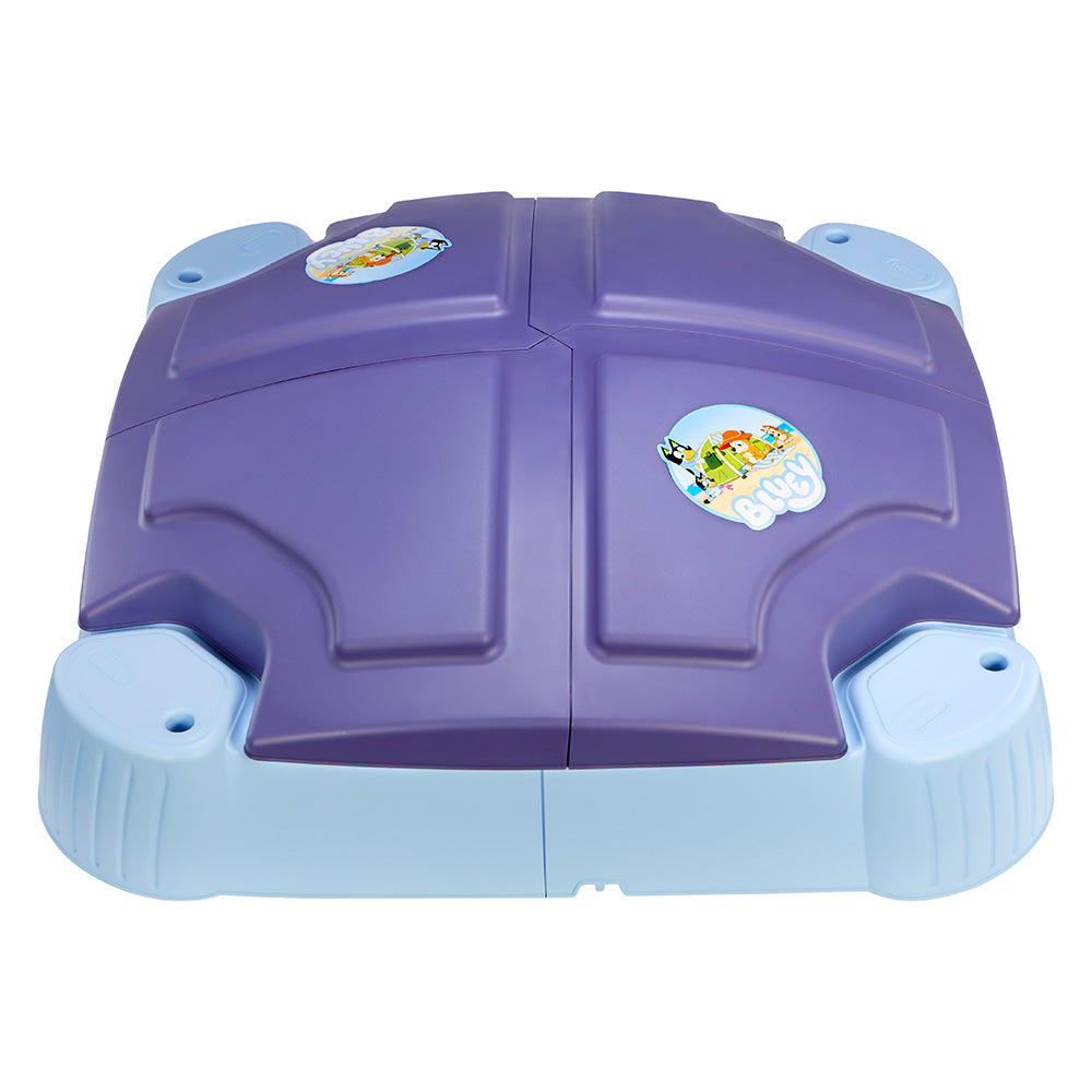 Little Tikes Bluey Beach Day Sandbox with 6 Accessories