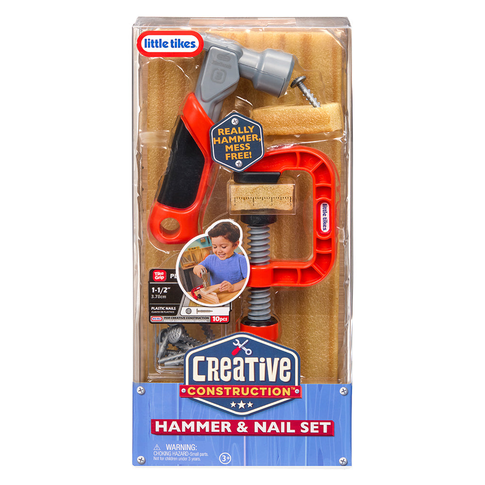 Little Tikes Creative Construction Hammer & Nail Set
