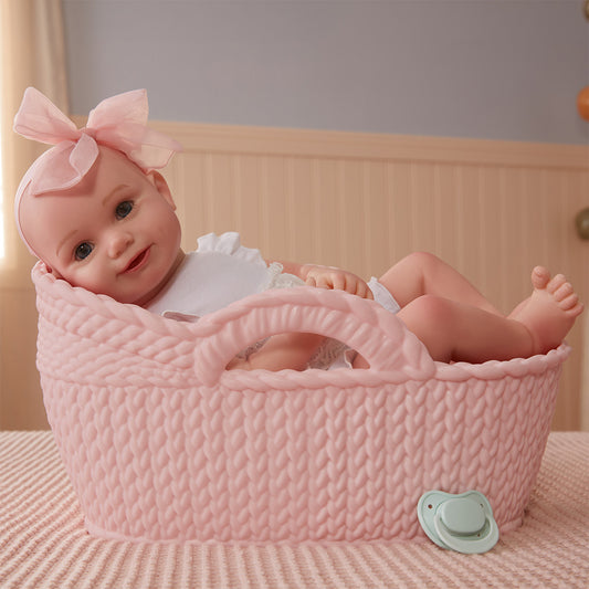 BABY born Real Light Skin Tone Baby Doll Girl with Closed Eyes