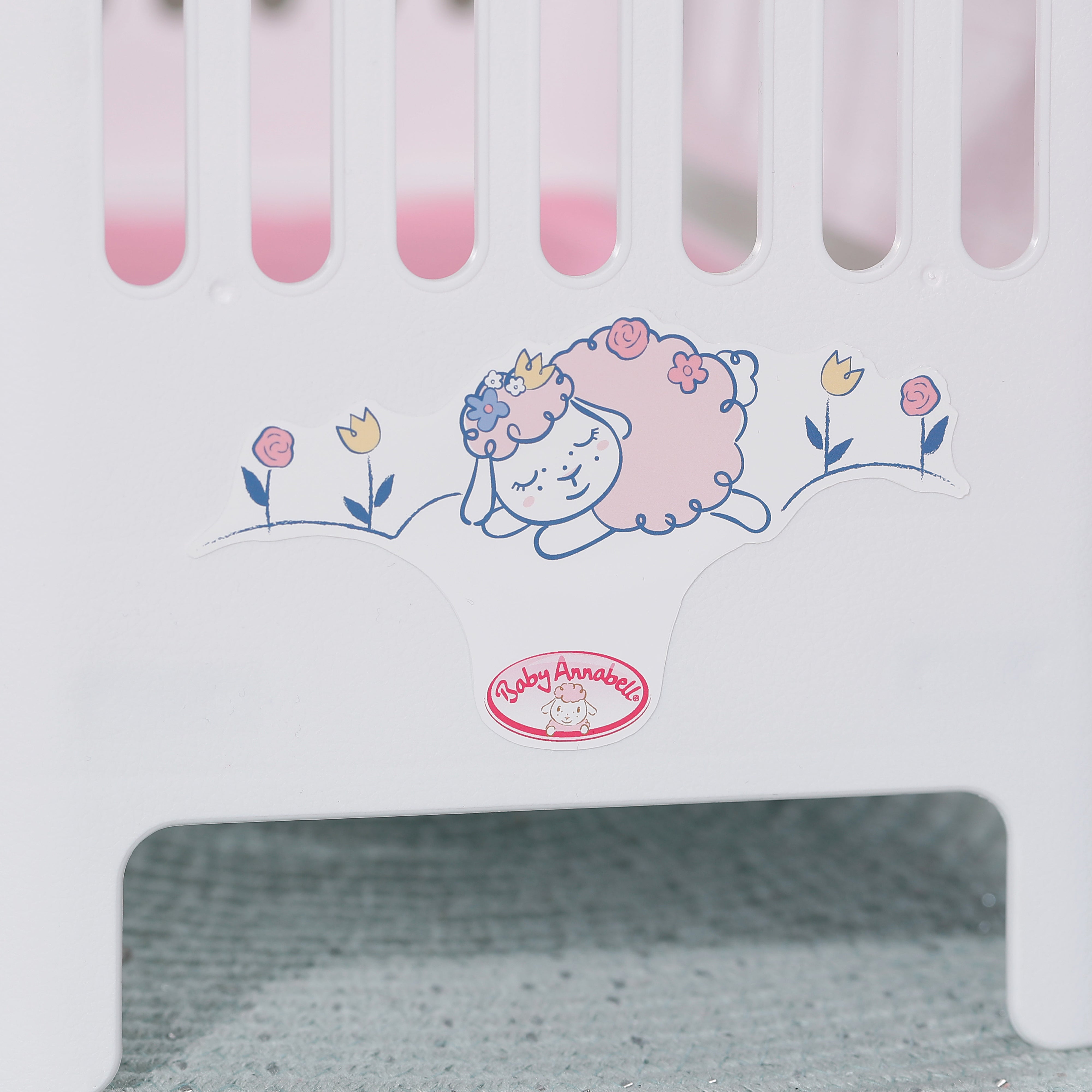 Baby Annabell Sweet Dreams Bed with Light-Up Canopy