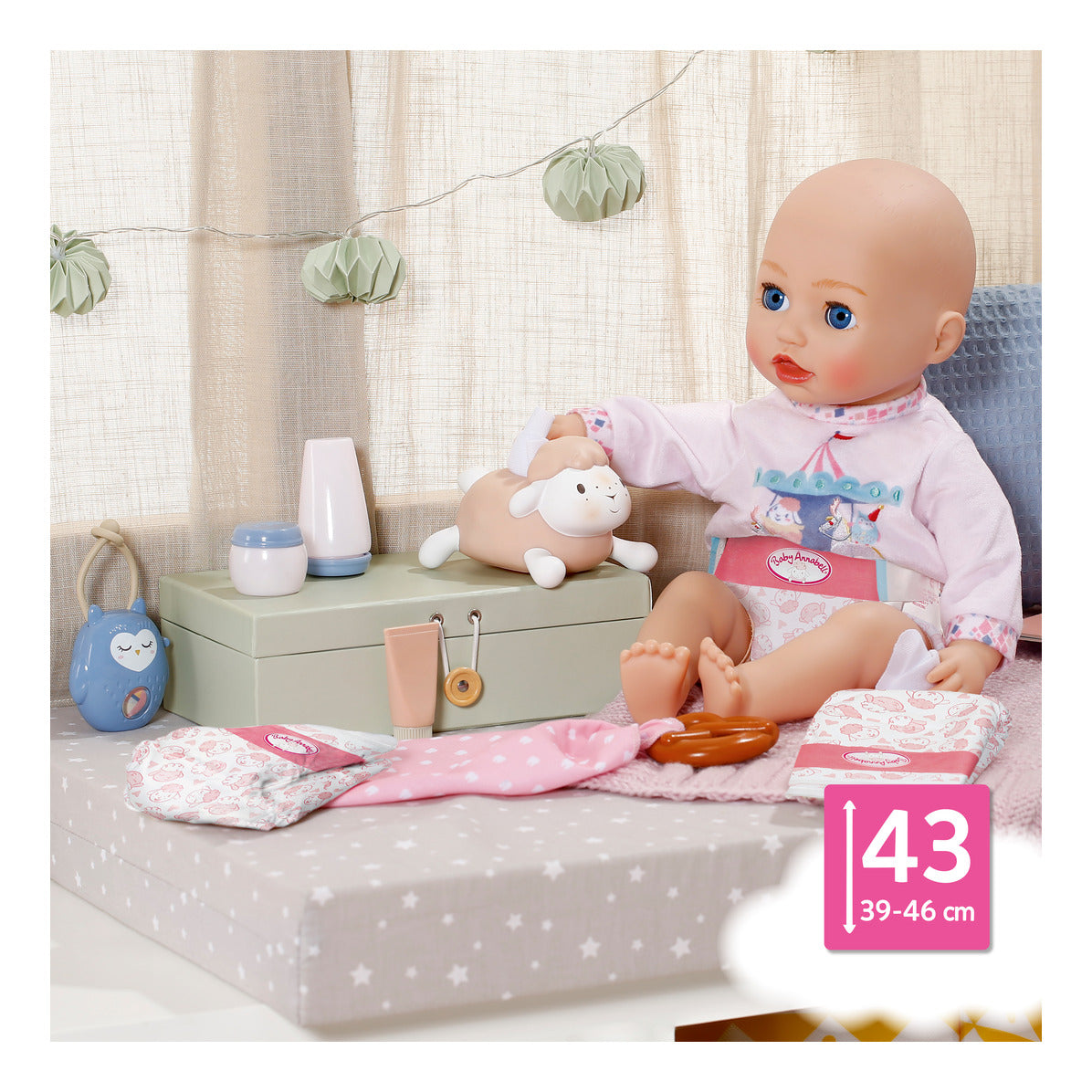 Baby Annabell Baby Care Set for 36cm and 43cm Dolls