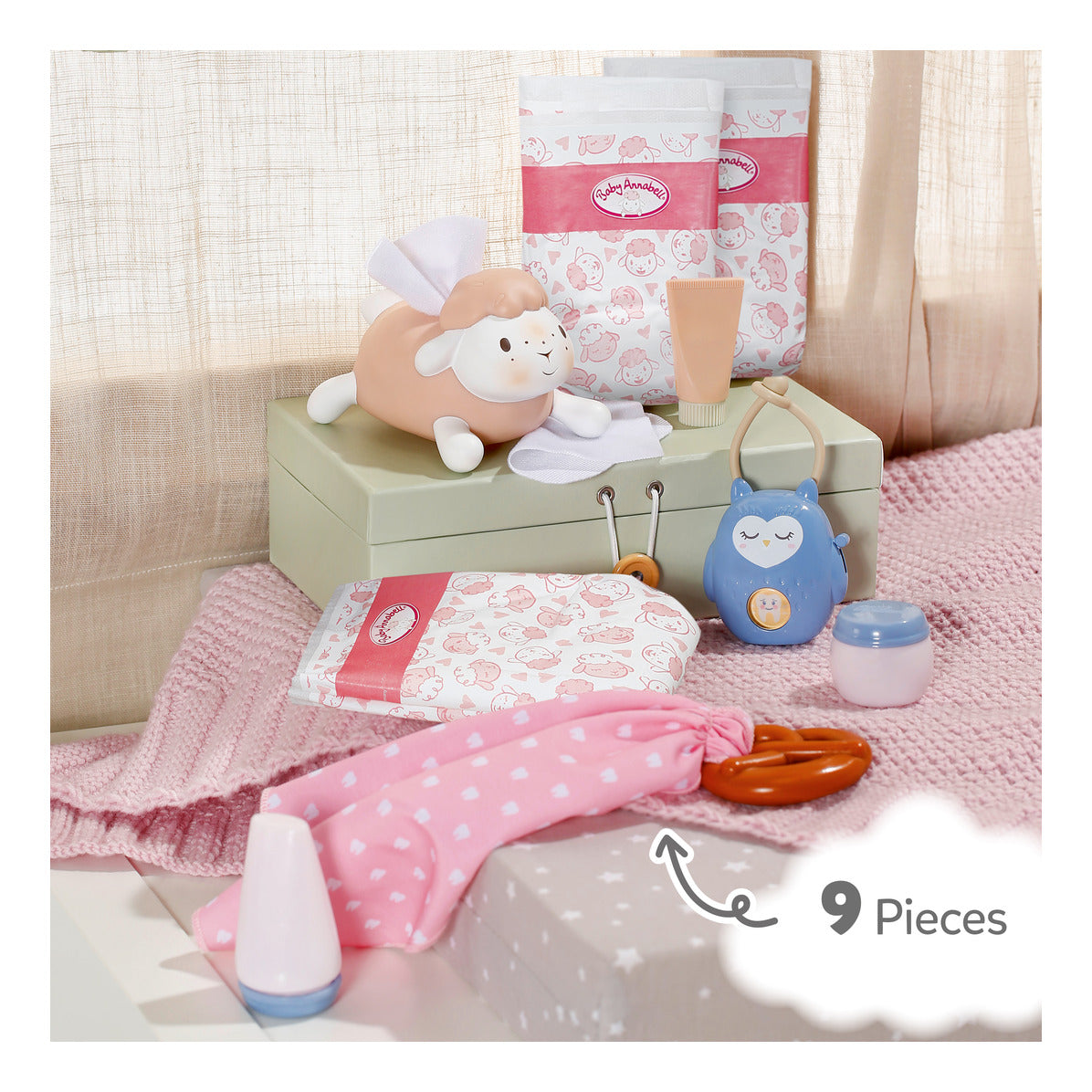 Baby Annabell Baby Care Set for 36cm and 43cm Dolls