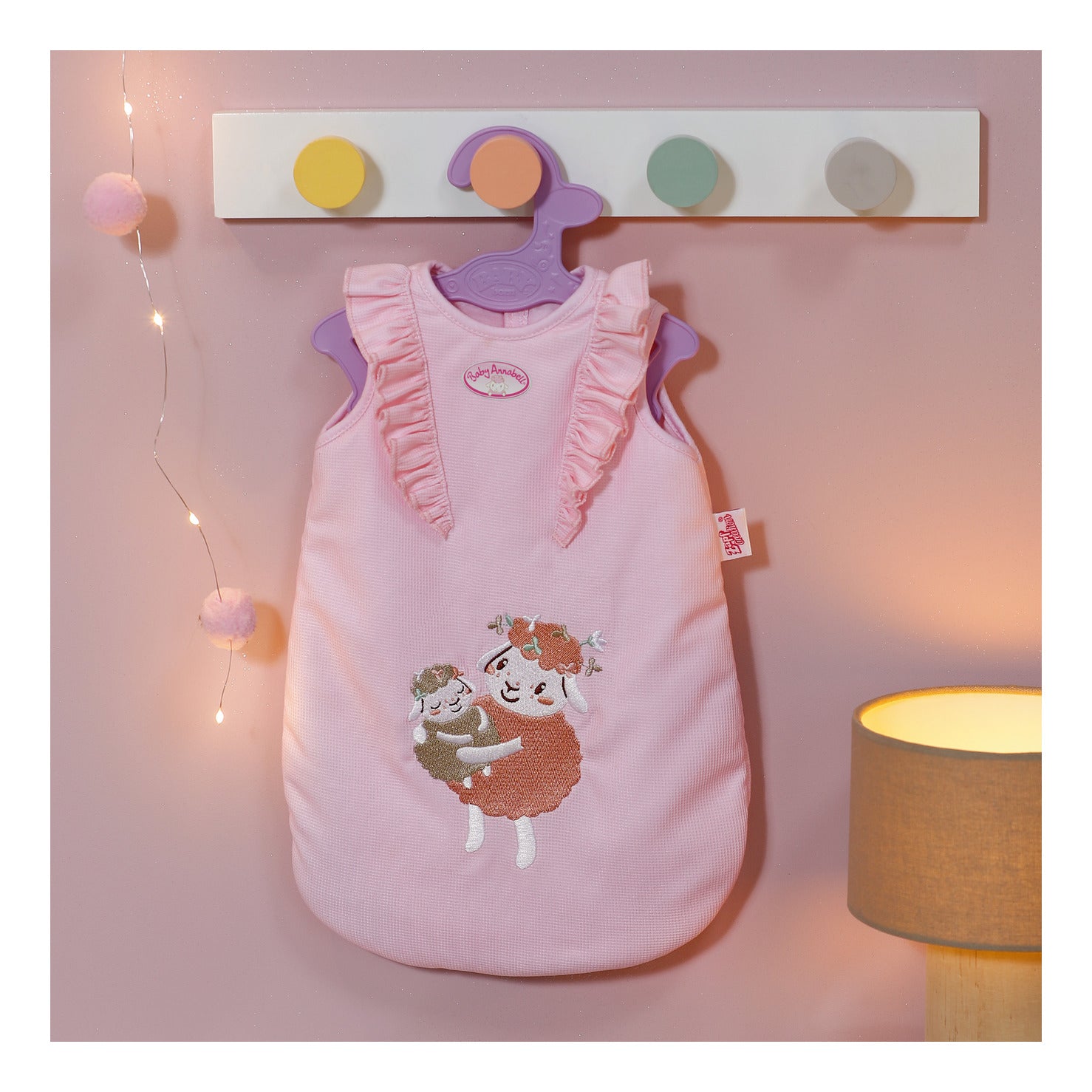 Baby Annabell Floral Sleeping Bag for 36–43cm Dolls