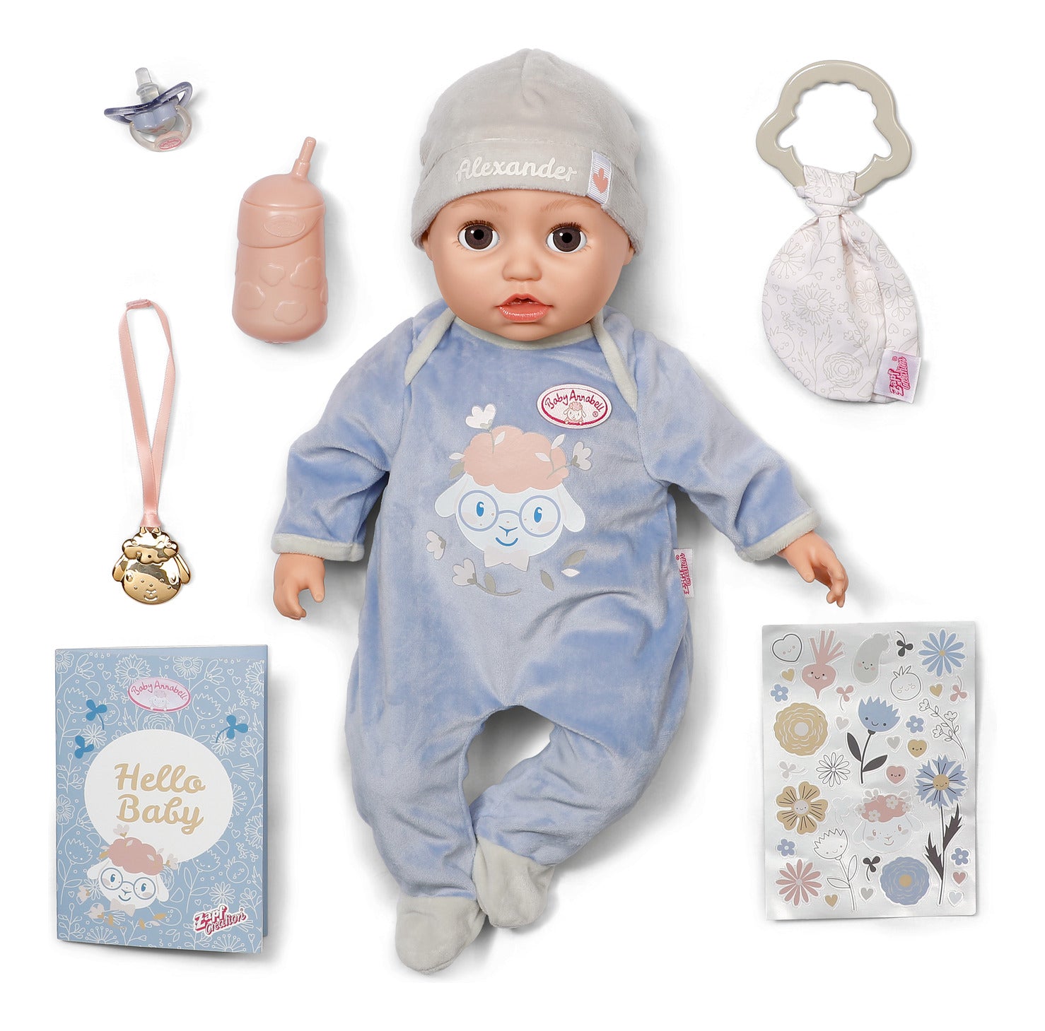 Baby Annabell Active Alexander Interactive Doll 43cm