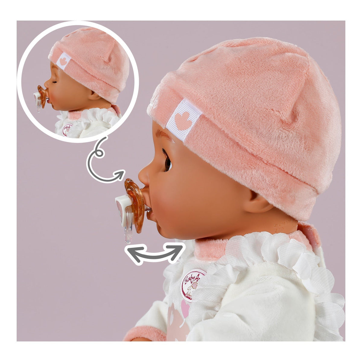 Baby Annabell Active Leah Interactive Doll 43cm