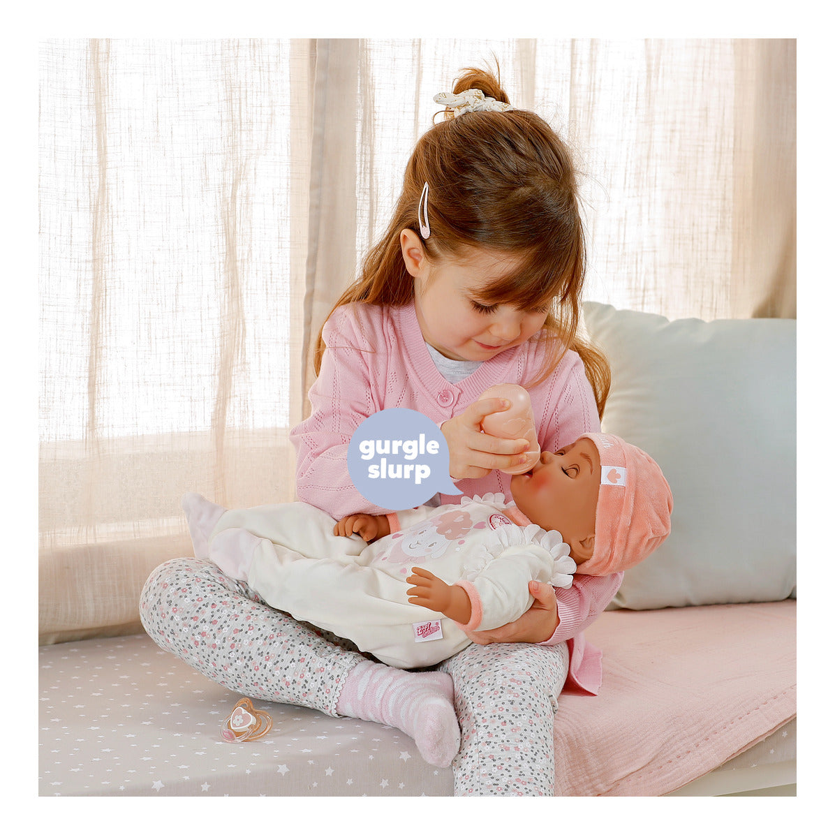 Baby Annabell Active Leah Interactive Doll 43cm