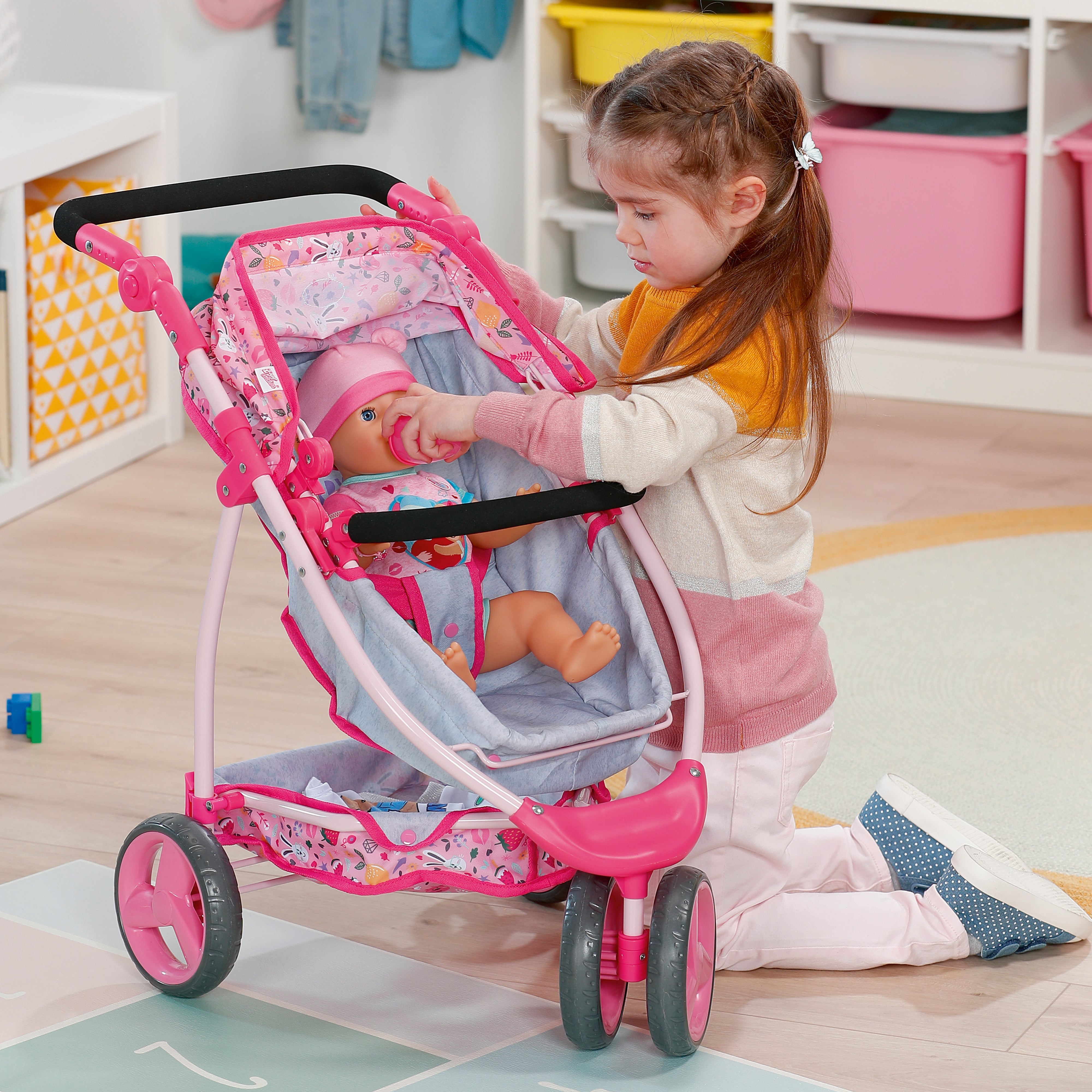 BABY born Deluxe Pram for Dolls up to 43cm