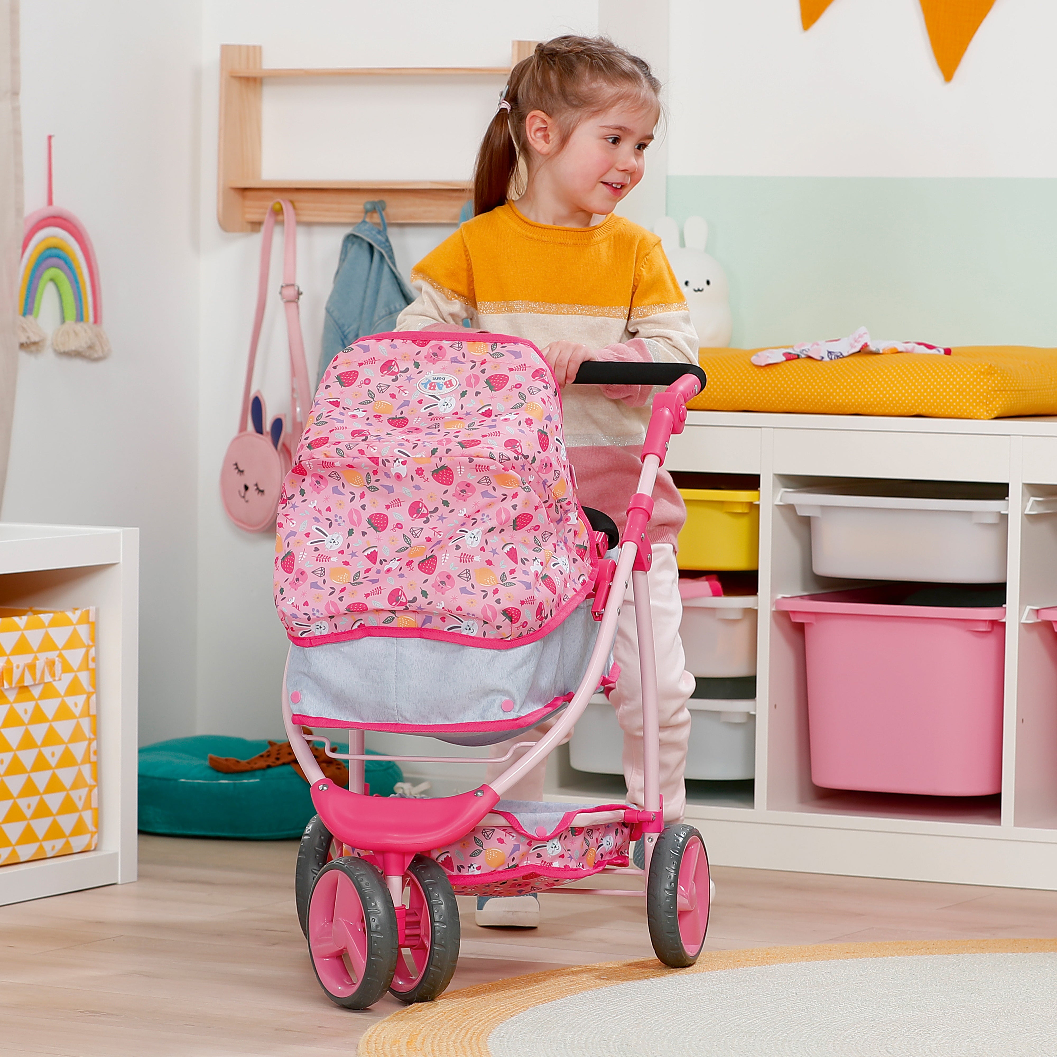 BABY born Deluxe Pram for Dolls up to 43cm