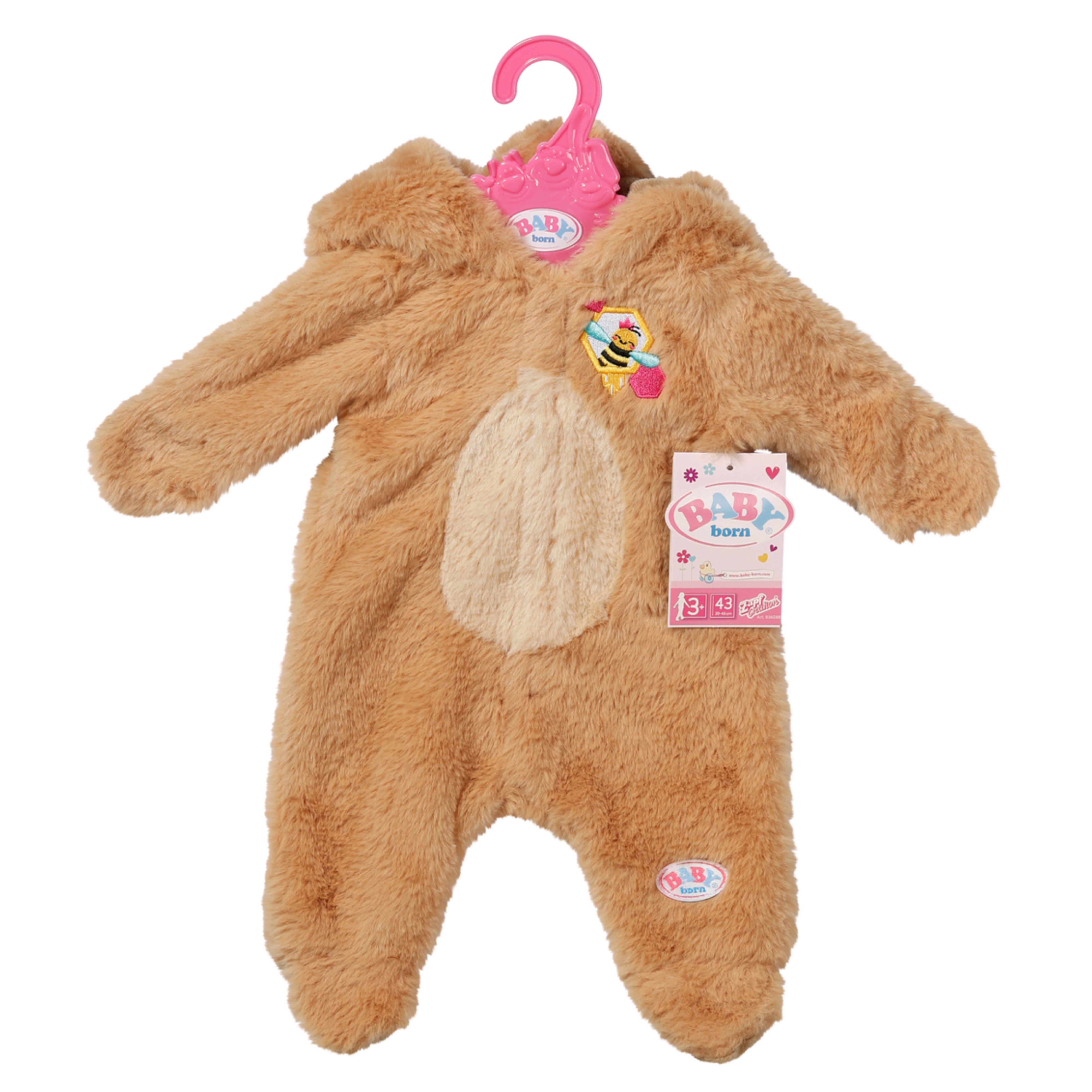 BABY born Bear Suit for 43cm Dolls