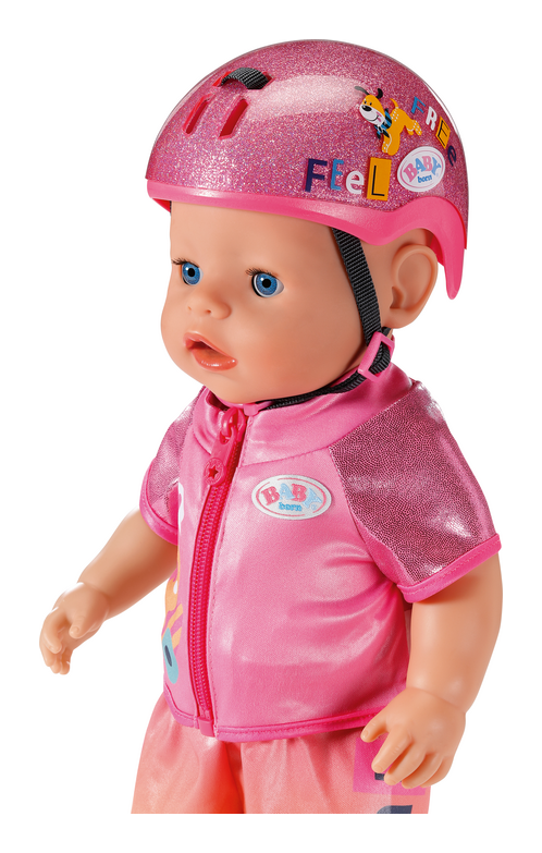 BABY born Pink Bike Helmet for 43cm Dolls