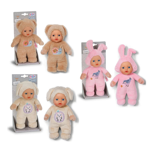 BABY born for Babies Cutie 18cm Soft Doll – 3 Assorted