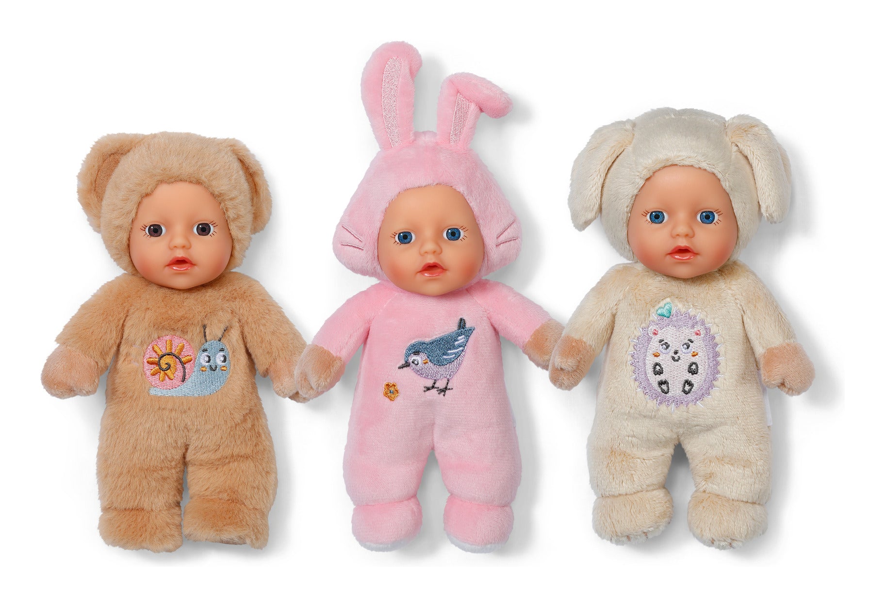 BABY born for Babies Cutie 18cm Soft Doll – 3 Assorted