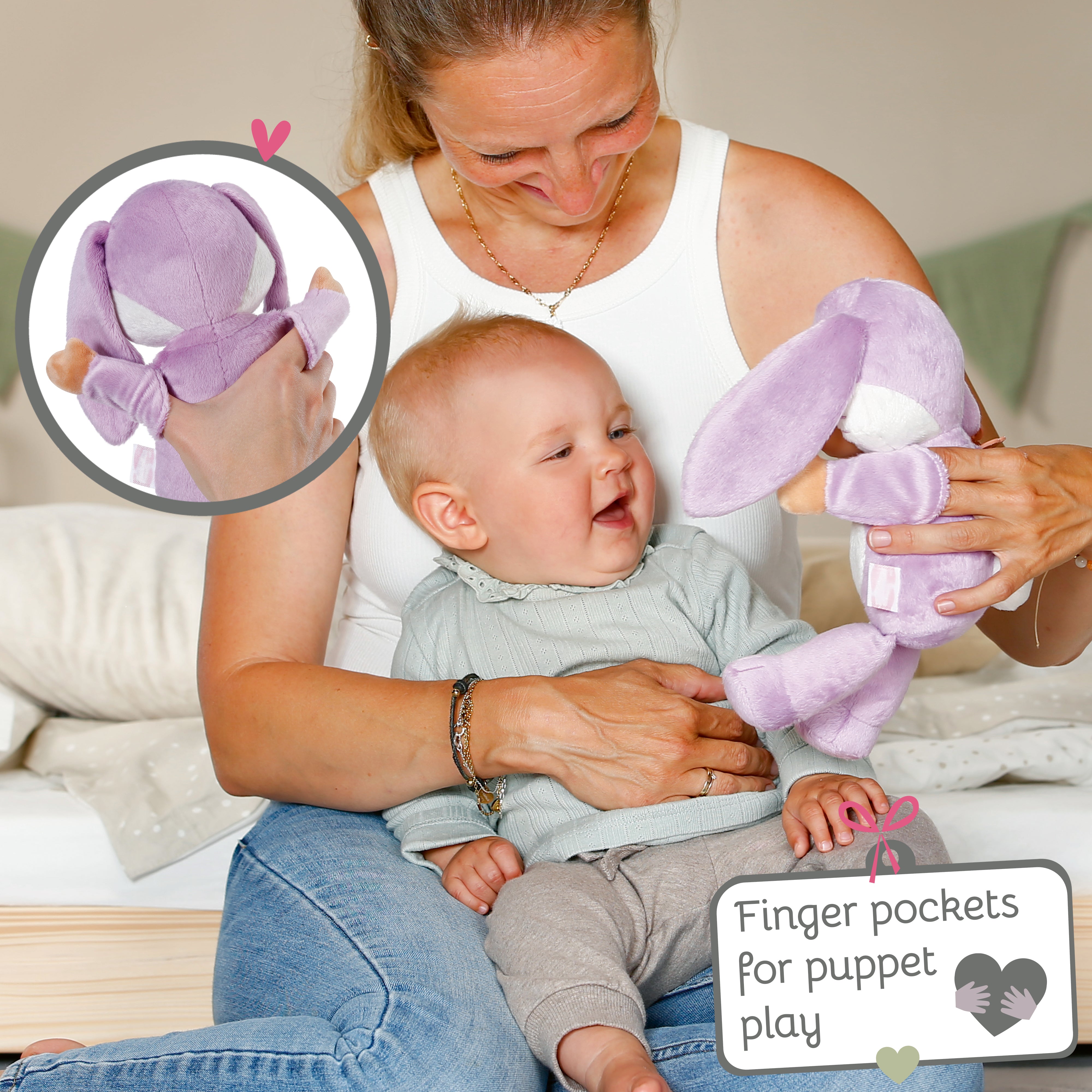 BABY born for babies Funny Bunny Soft Doll 26cm