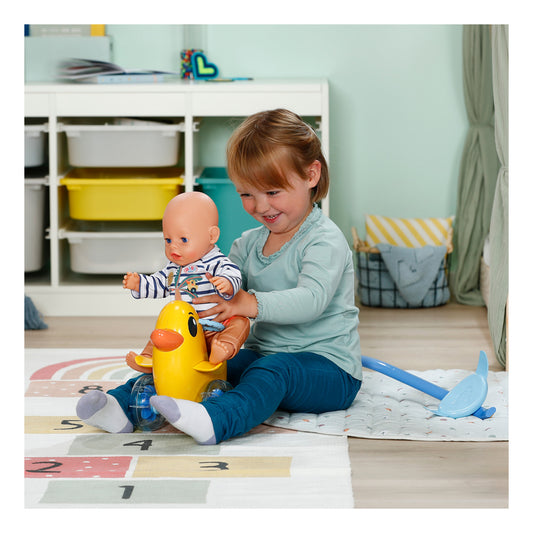 BABY born Push-Along Berta Duck Doll Vehicle