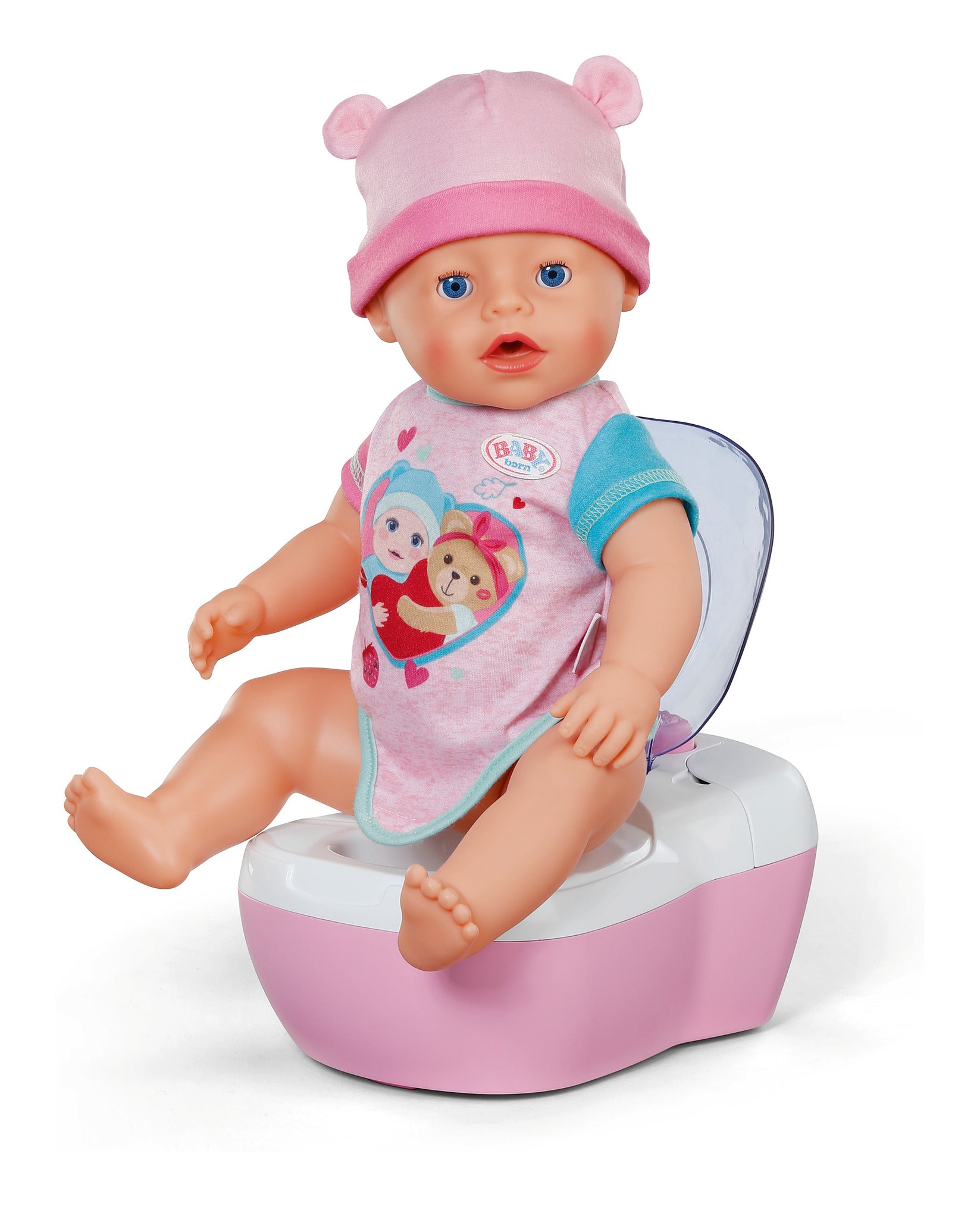 BABY born Interactive Poo-Poo Toilet with Sounds for 36cm and 43cm Dolls