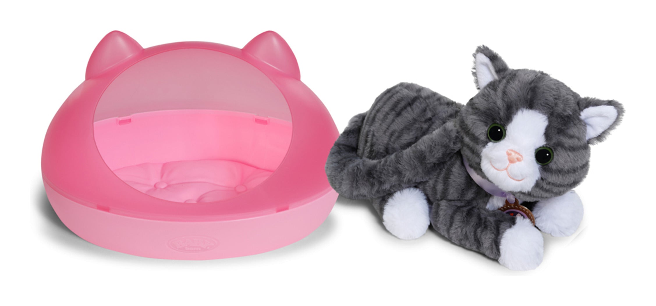 BABY born My Cat Cookie Interactive Kitten with Cat Bed