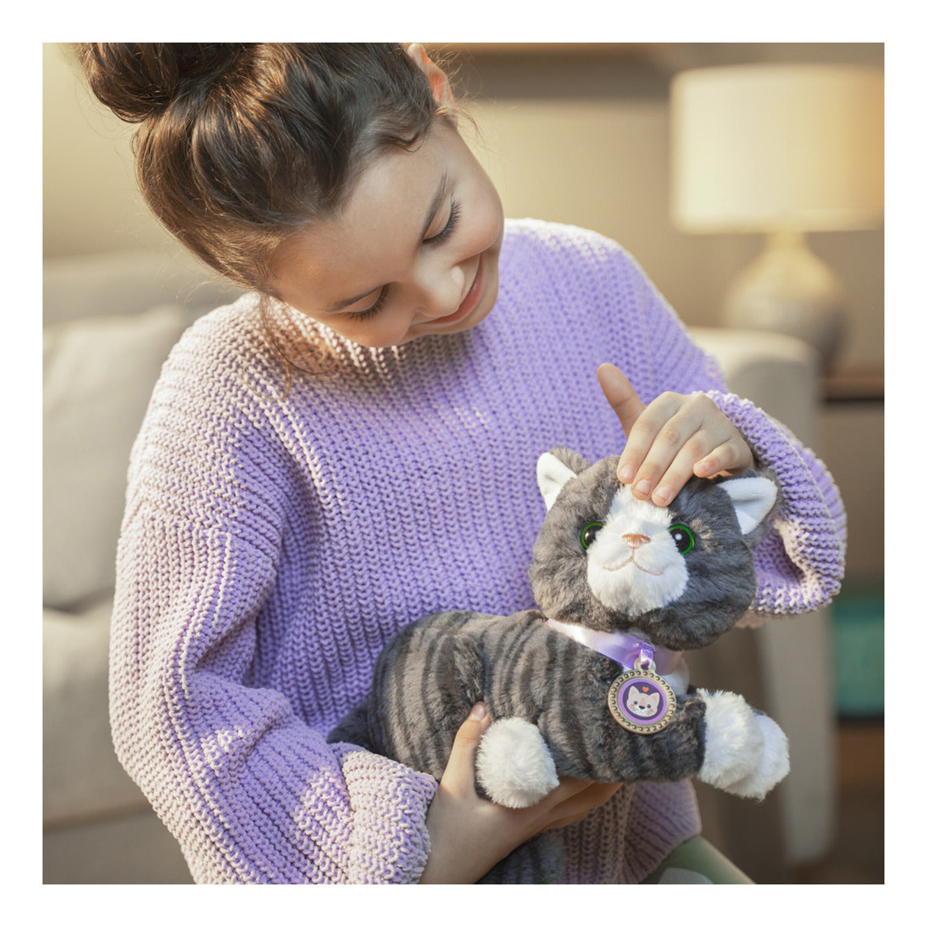BABY born My Cat Cookie Interactive Kitten with Cat Bed
