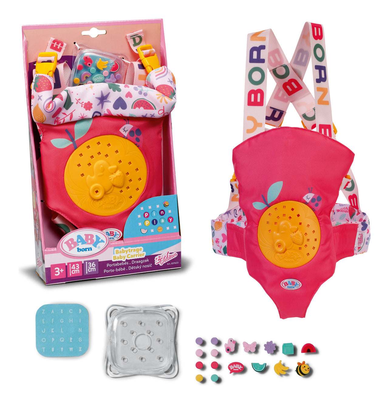 BABY born Baby Carrier for 36–43 cm Dolls