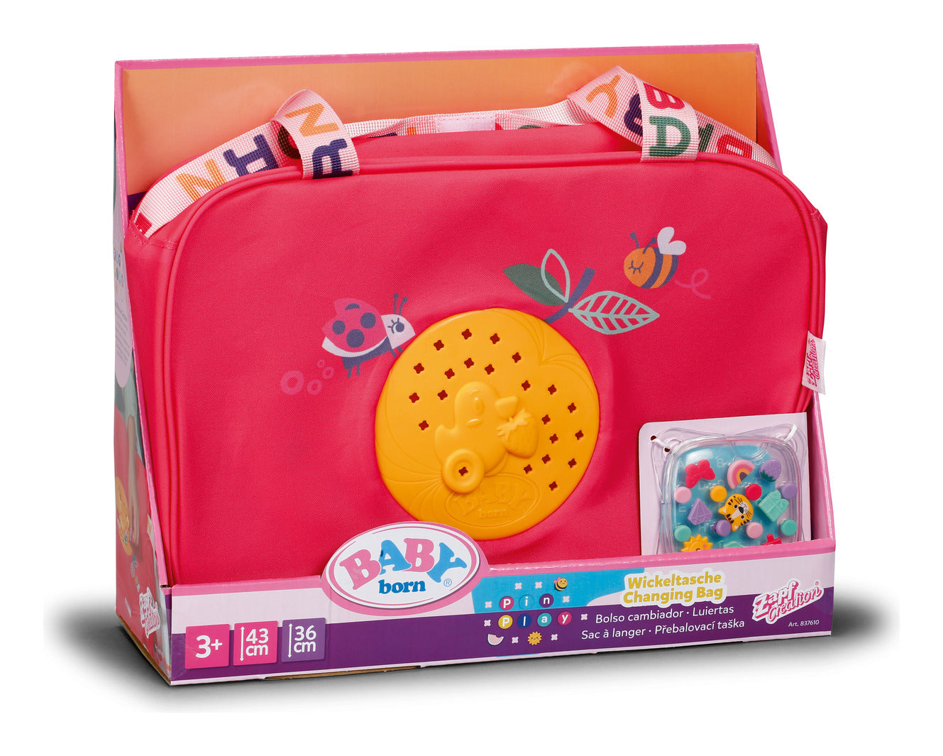 BABY born Pinplay Changing Bag Set