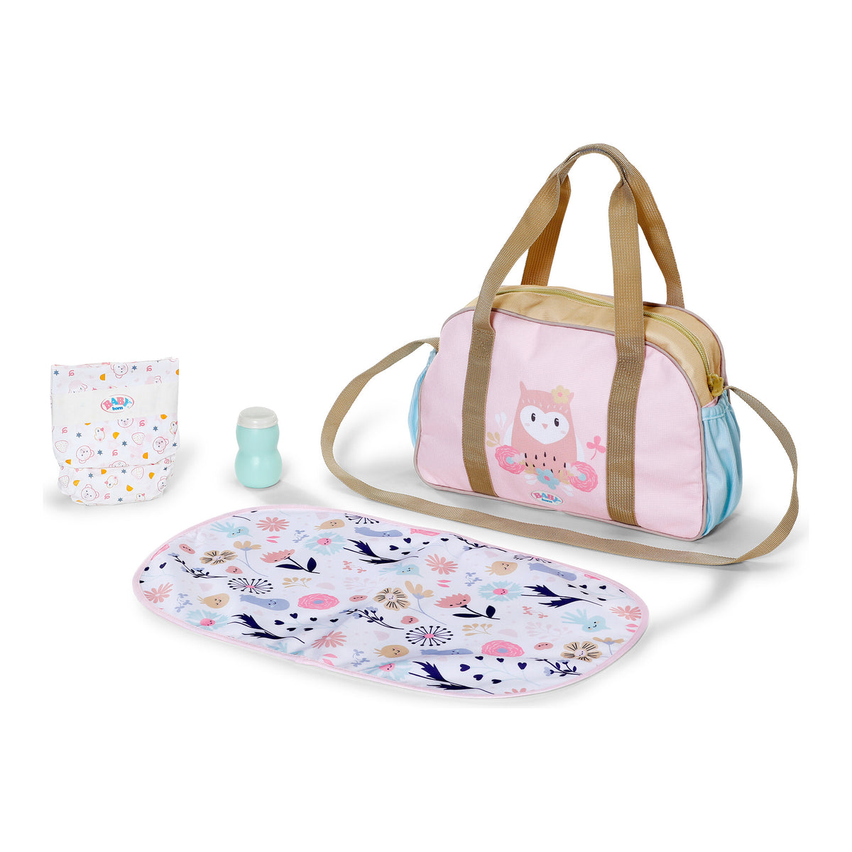 BABY born Flower Changing Bag with Accessories