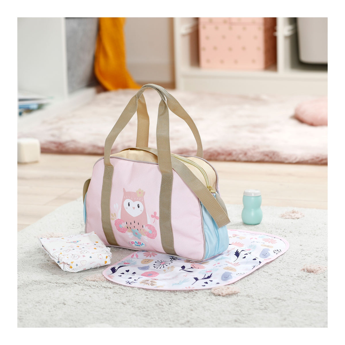 BABY born Flower Changing Bag with Accessories