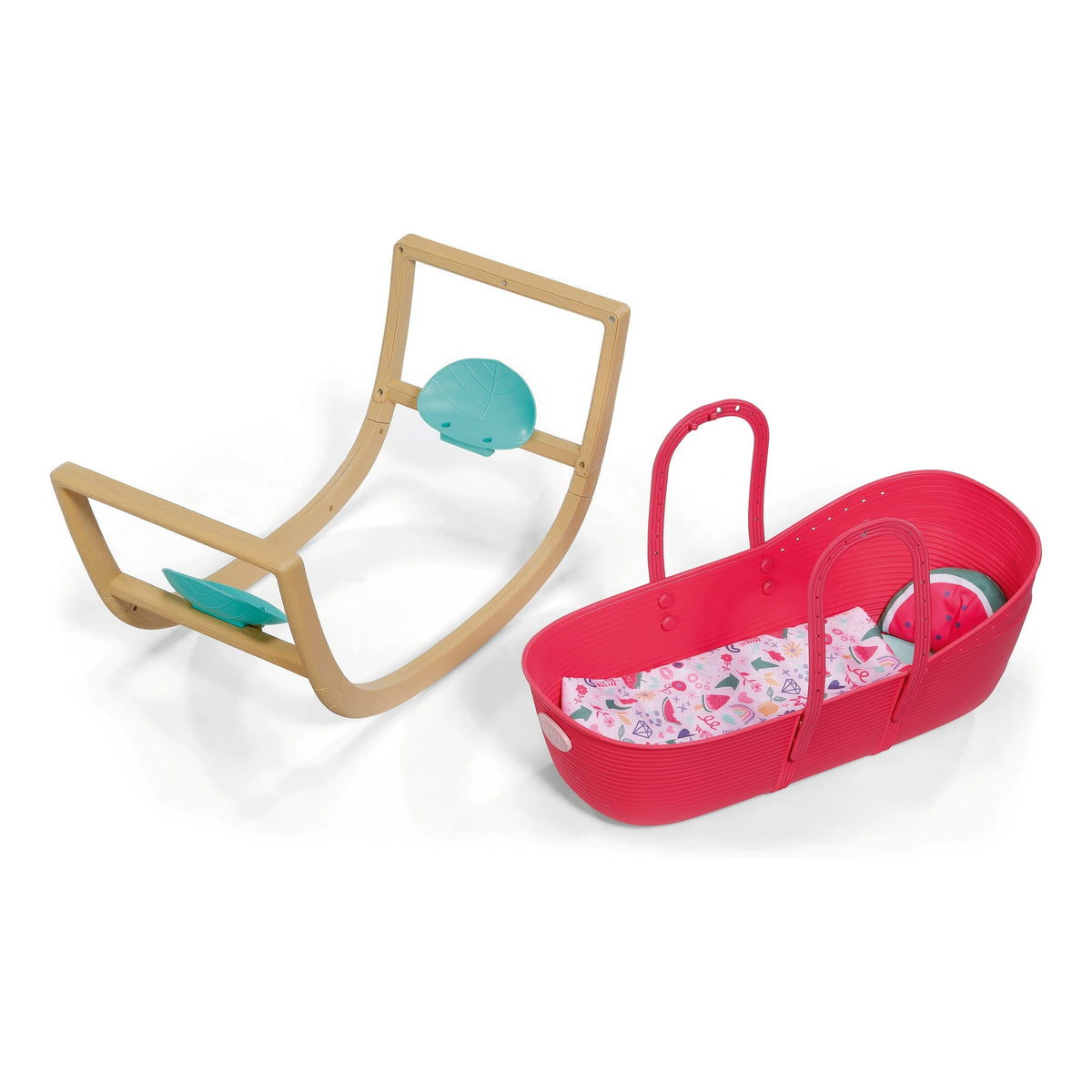 BABY born 3-in-1 Bassinet Pinplay with Rocking Stand