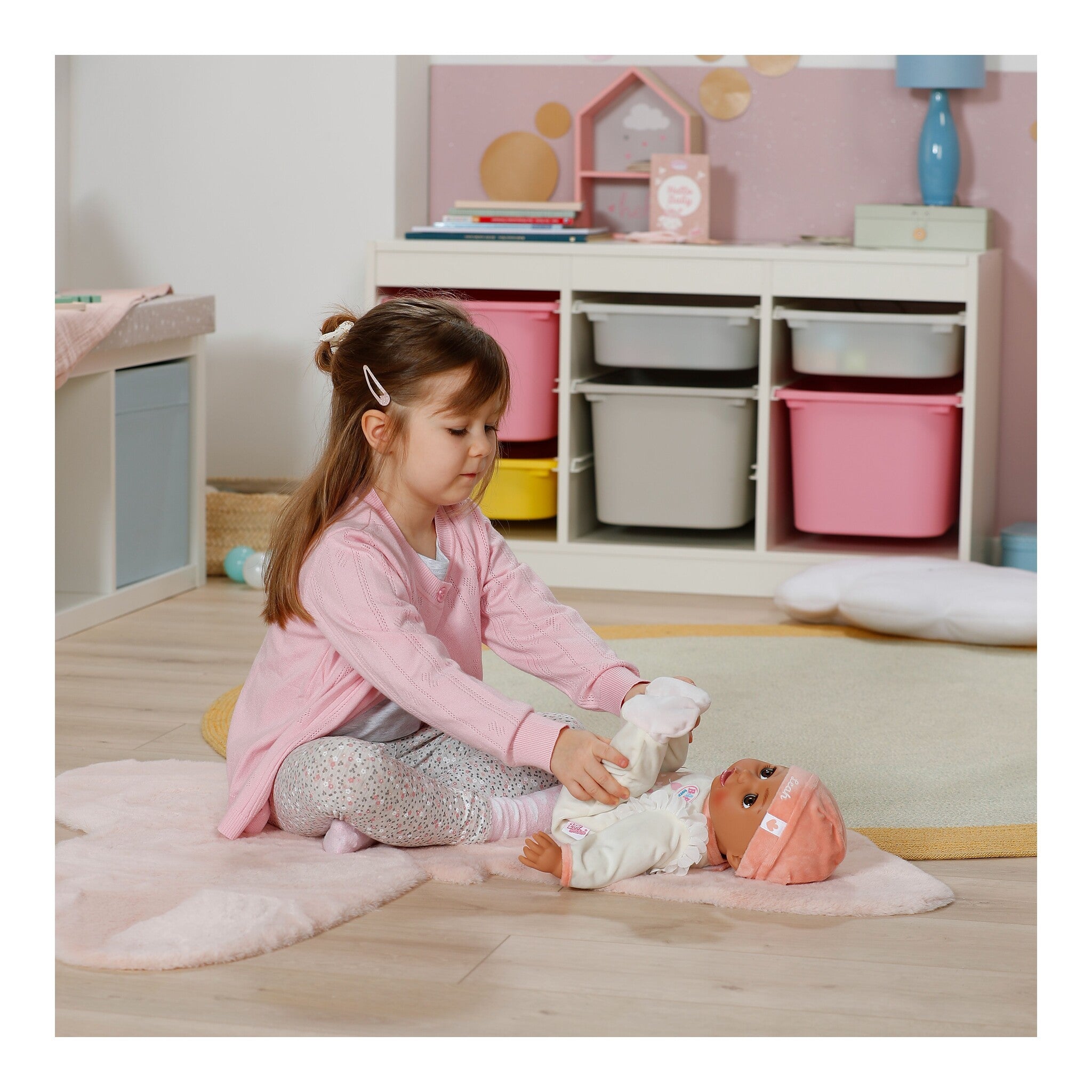 BABY born Leah Interactive Baby Doll 43cm