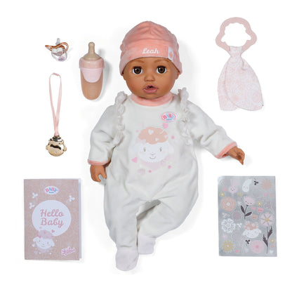 BABY born Leah Interactive Baby Doll 43cm
