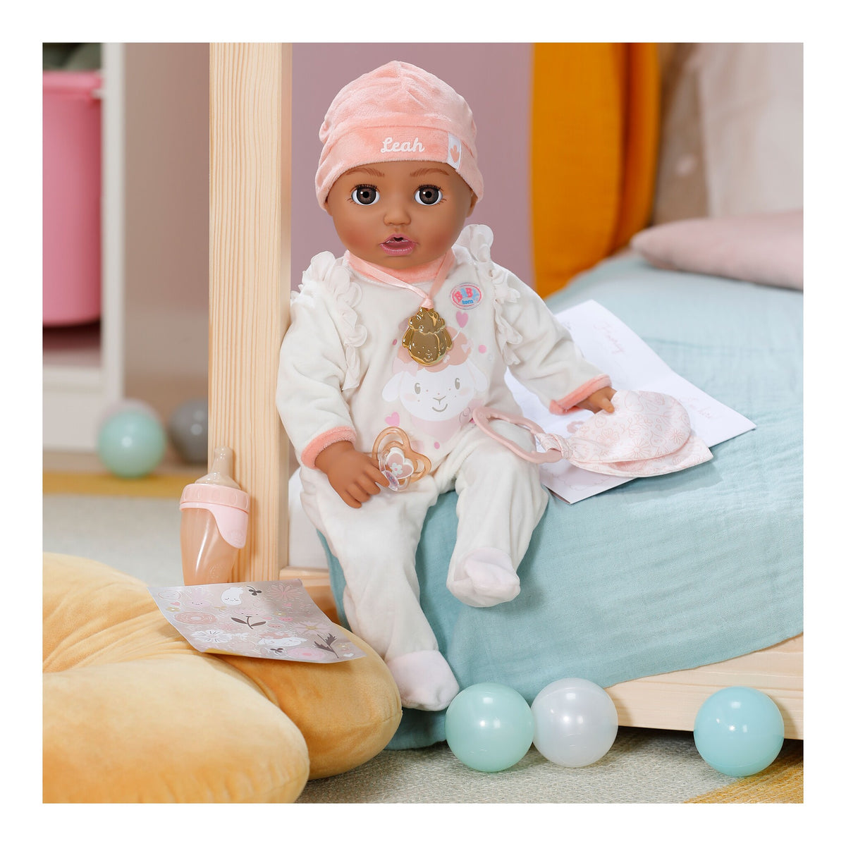 BABY born Leah Interactive Baby Doll 43cm