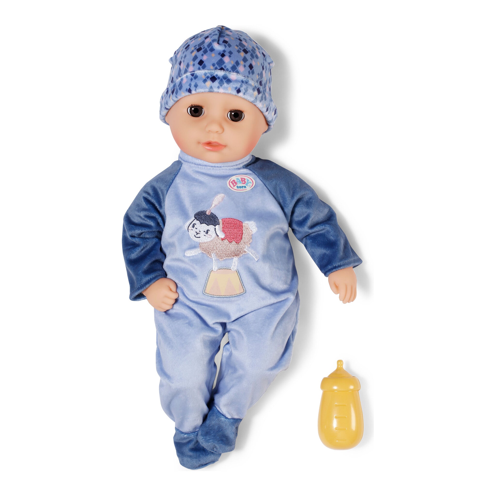 BABY born Alex 36cm Soft Baby Boy Doll with Bottle