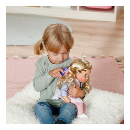 BABY born Sophia Rose 36cm Doll with Hair and Sleeping Eyes