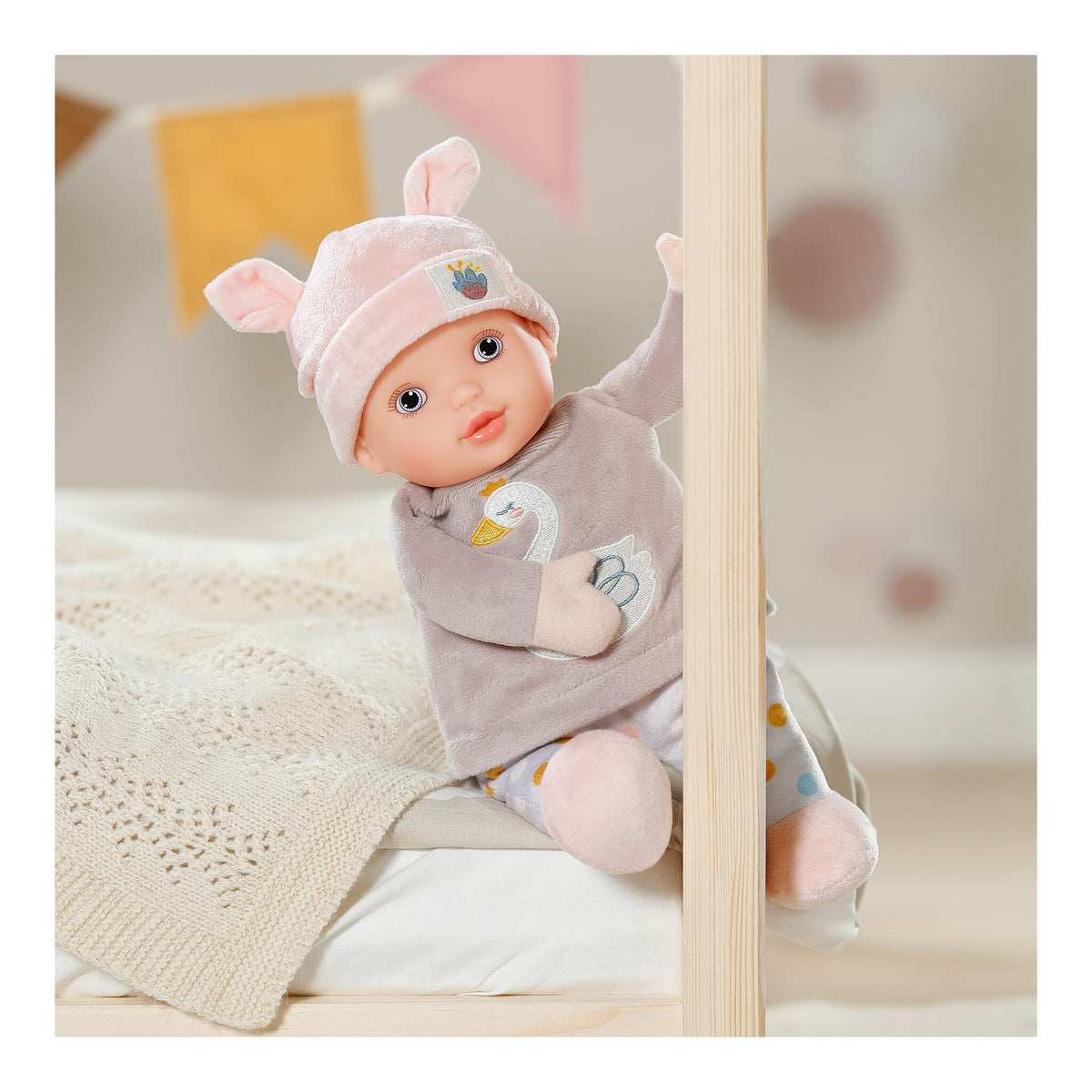 BABY born for babies Sweetie Mauve Doll 30cm