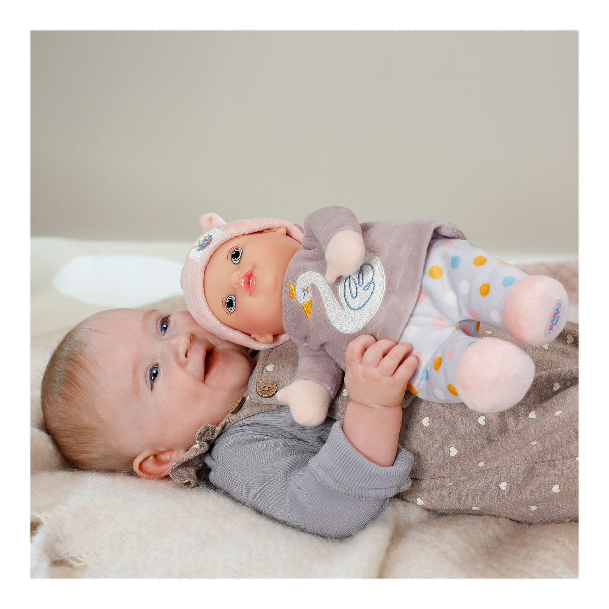 BABY born for babies Sweetie Mauve Doll 30cm
