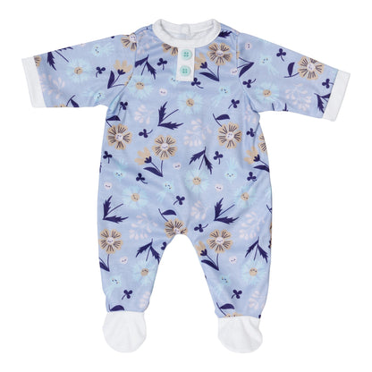 BABY born Blue Floral Romper Outfit for 43cm Dolls
